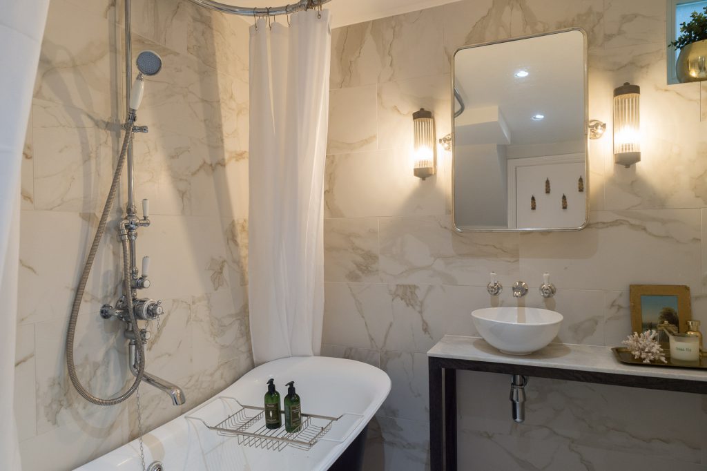 marble bathroom design london